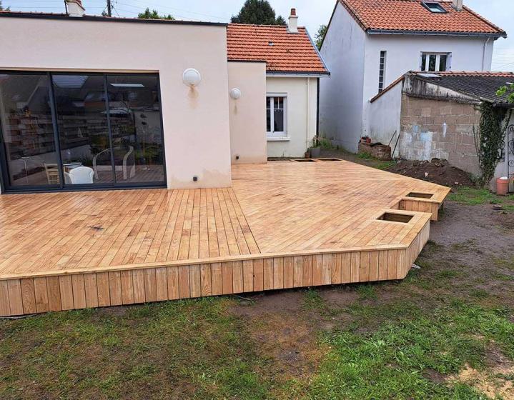 Après - Terrasse en bois Guénin